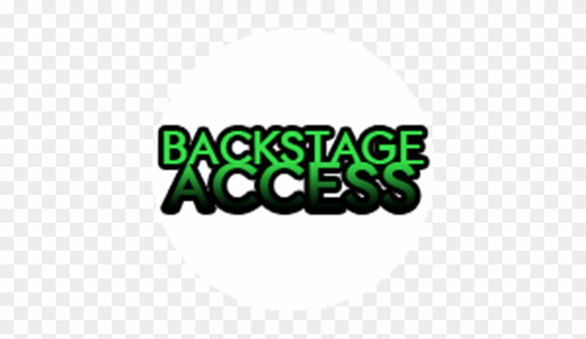 Backstage Pass - Backstage Pass #1144637