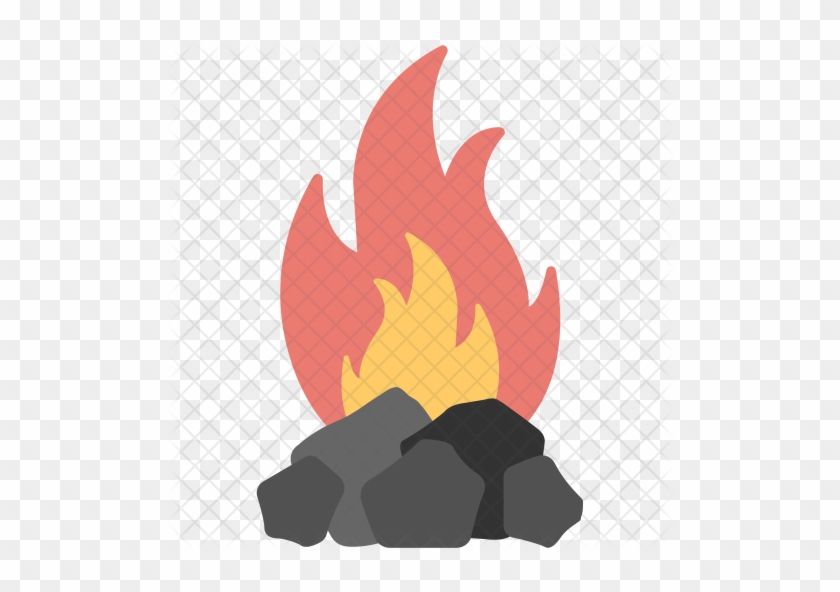 Fire Icon - Briquette Icon #1146779