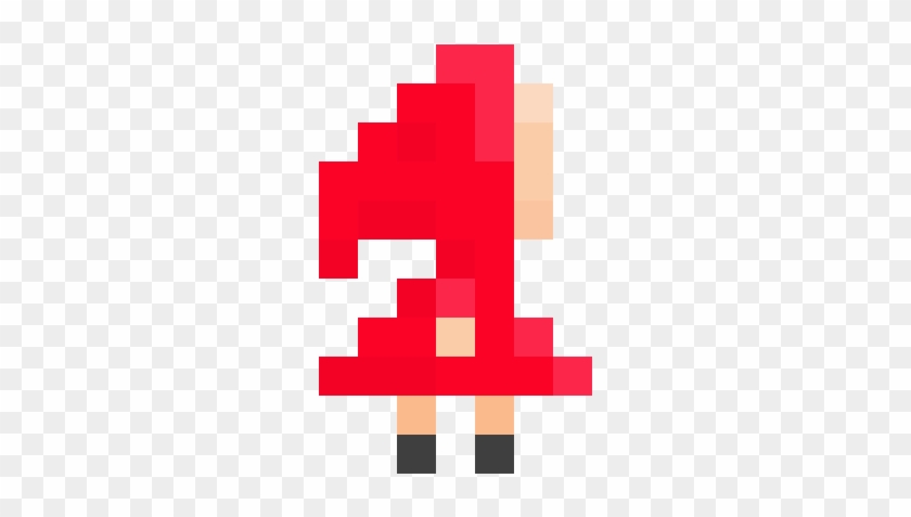 Super Low-res Red Riding Hood - Pixel #1146919