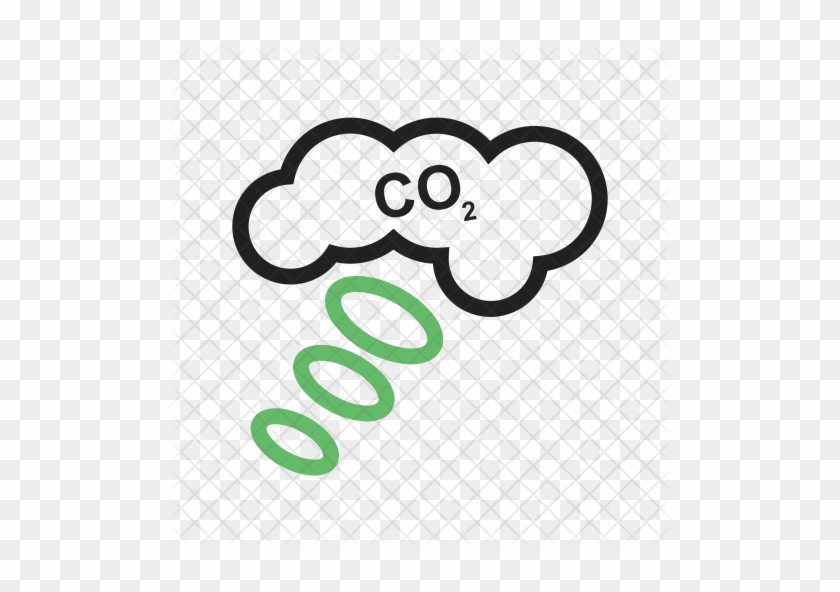 Carbon Dioxide Icon - Carbon Dioxide Icon #1148802