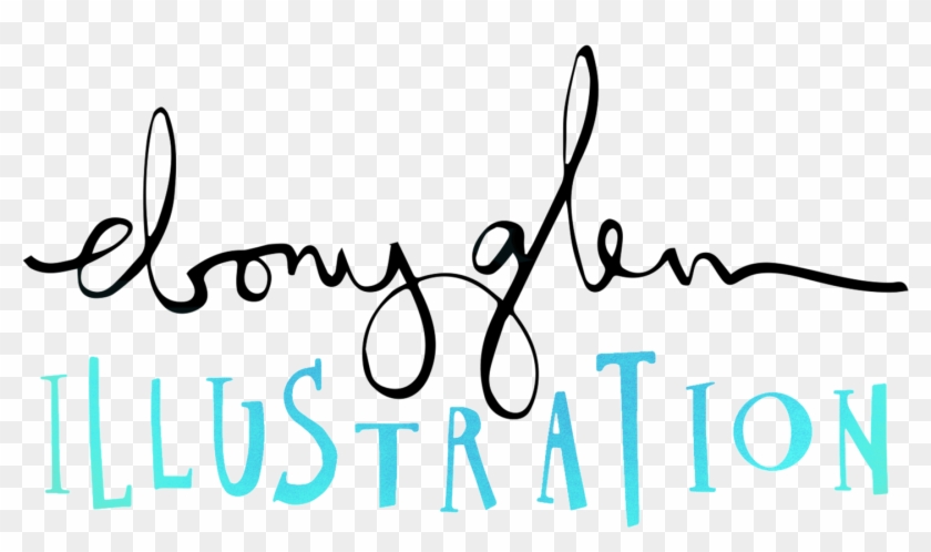 Ebony Glenn Illustration - Calligraphy #1149277