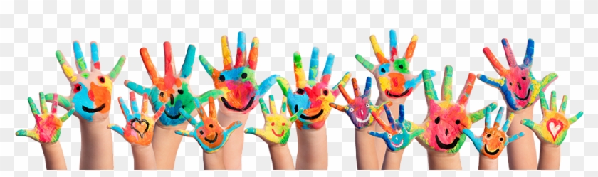 Pre-school Is To Provide An Academic, Social And Christian - Paint Hands #1152178