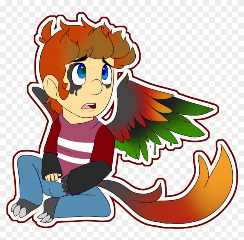 Fire Ink Birb Child By Dragonpotato56 - Hindi Newspaper #1152942