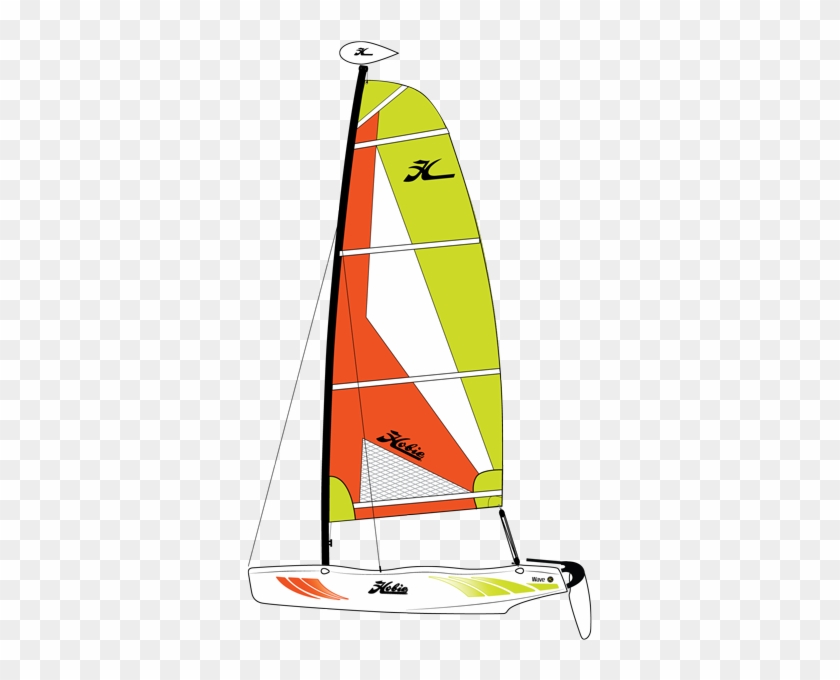 Hobie Wave Sailboat - Different Types Of One Person Sailboats #1154615