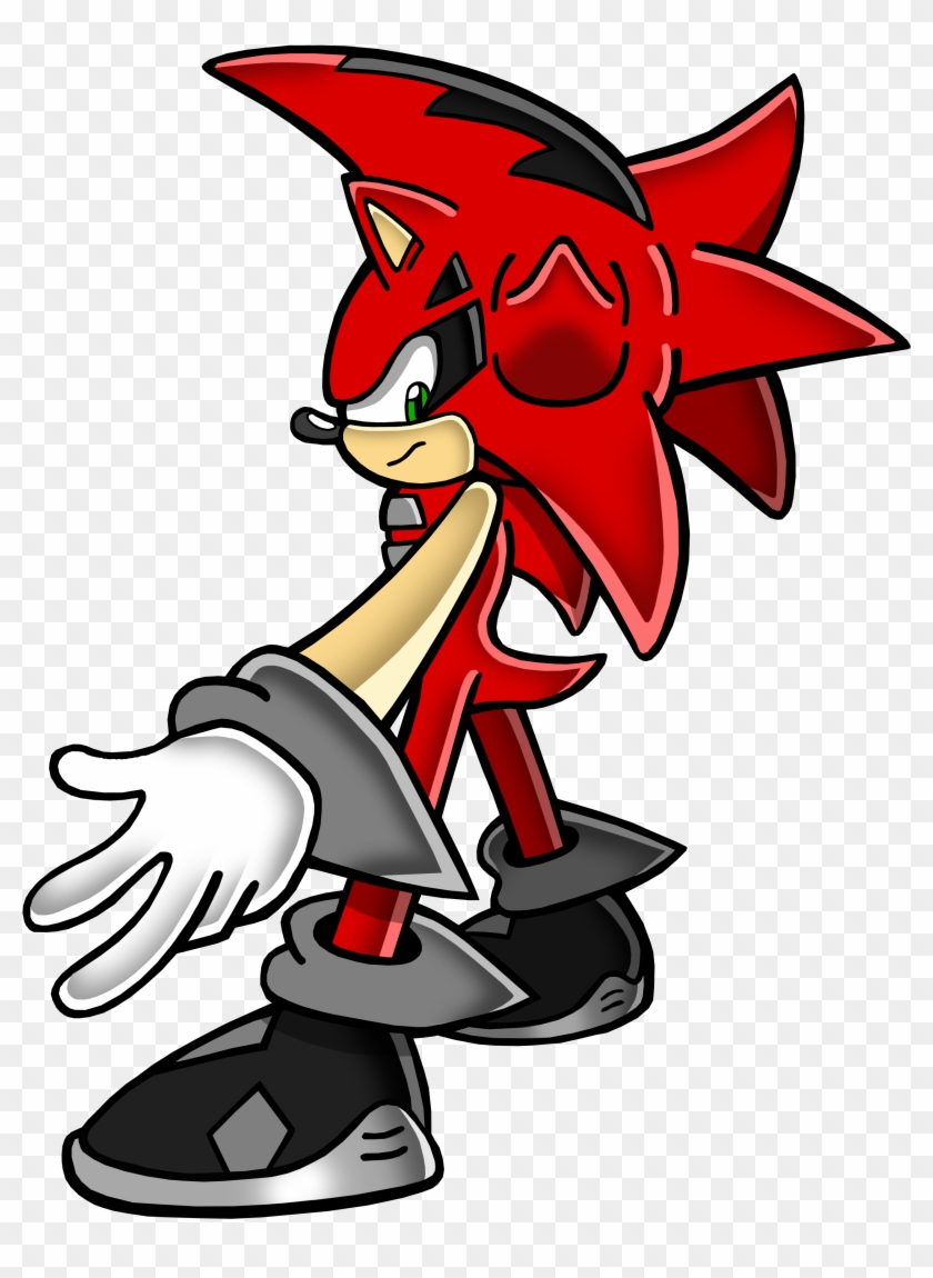 Moderator Of The Chaos Emeralds By Piplup Fan - Bedlam The Hedgehog #1154920