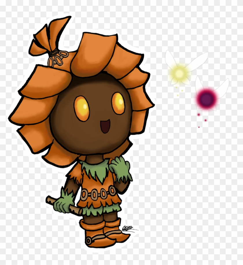 Skull Kid With Tatl And Tael By Kittycatvaati - Cartoon #1154991