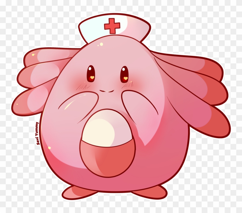 Chibi Chansey By Seviyummy - Digital Art #1155040