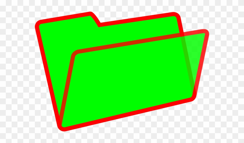 Green Folder Clip Art At Clker - Clip Art #1157219