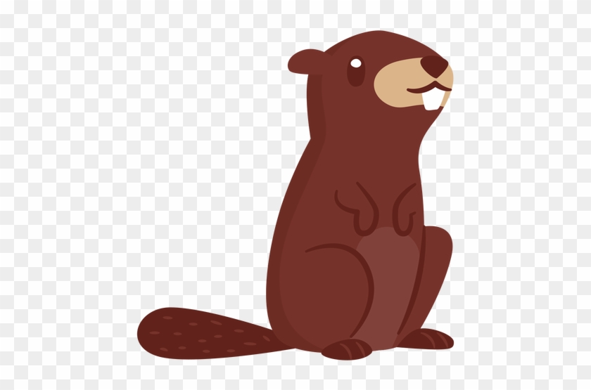 Beaver Animal Cartoon Transparent Png - Illustration #1157368