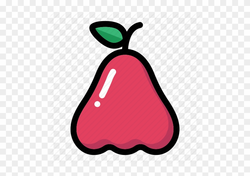 Rose Apple Cartoon - Fruit #1158368