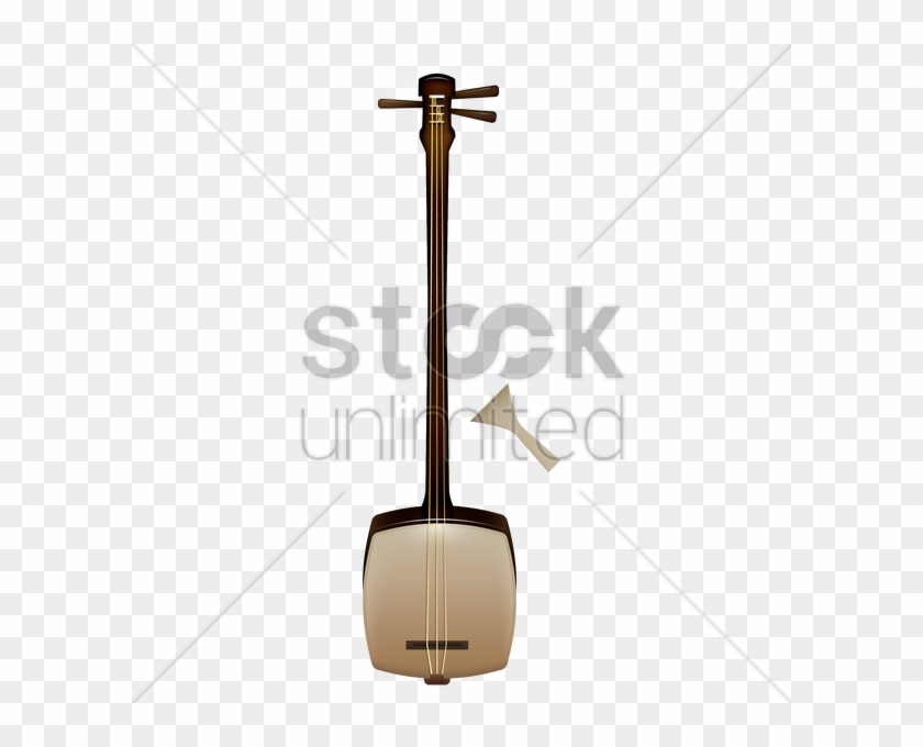 Instrument Clipart Shamisen - Gaohu #1161384