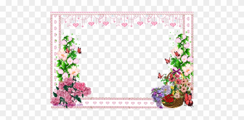 ดู"flower Picture Frame,กรอบรูปดอกไม้ สวยหวานๆ "ทั้งชุด - ورود متحركة لتزيين المواضيع #1161909