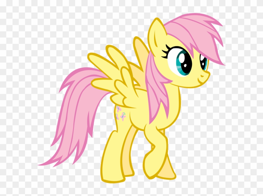 My Little Pony Clipart Flutter - Rainbow Dash Vector #1163751