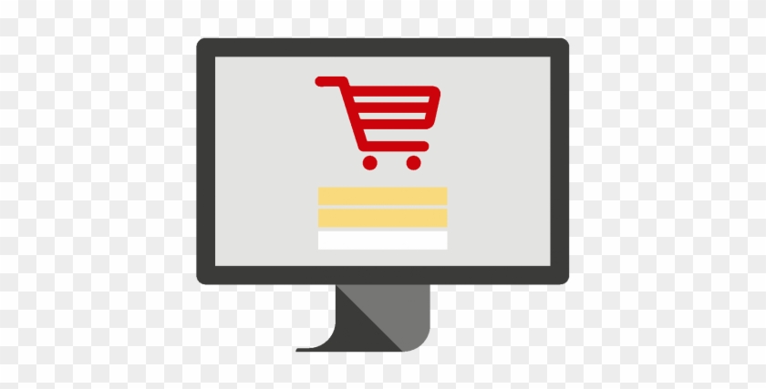 Shopping Cart On Computer Screen - Montale Ritorna Tra Gli Amici - Eugenio Montale #1164321