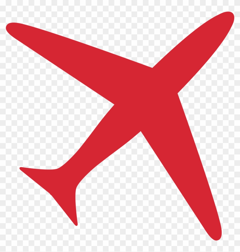 Red Plane Icon Png