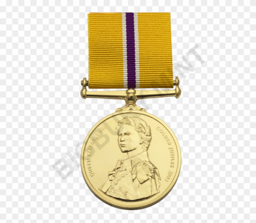 Golden Jubilee Medal Commemorative Full Size - Golden Jubilee Medal Commemorative Full Size #1164837