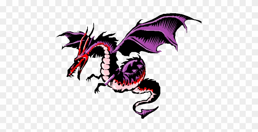 Flying Dragon Clipart - Space Bat Angel Dragon #1166609