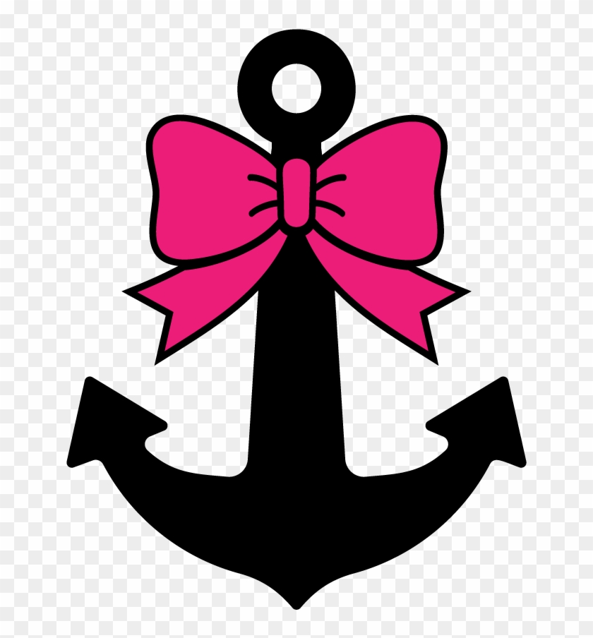 Alligcutter Anchor Bow Monogram 03 - Bow #1169405