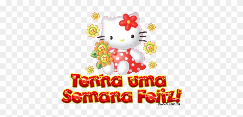 Img 46 << Ver Mais Imagens De Boa Semana Com Mensagens - Hello Kitty #1169817