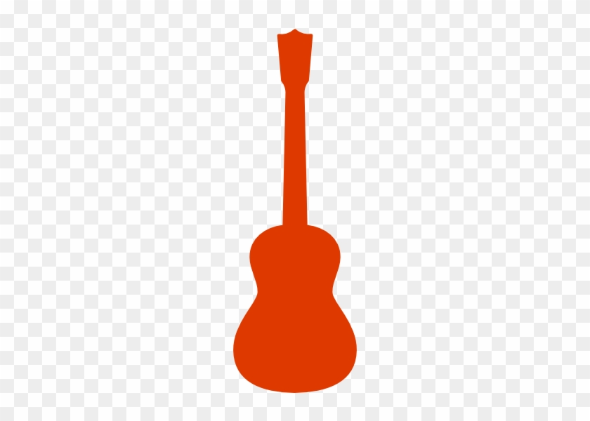 Ukulele Clipart Silhouette - Ukulele Clipart Silhouette #1170830