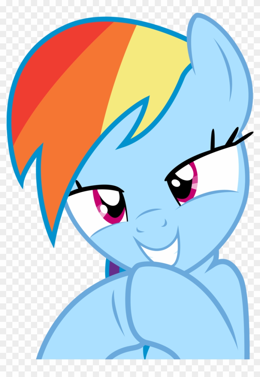 Equestria Girls - Rainbow Dash Evil Smile #1171465