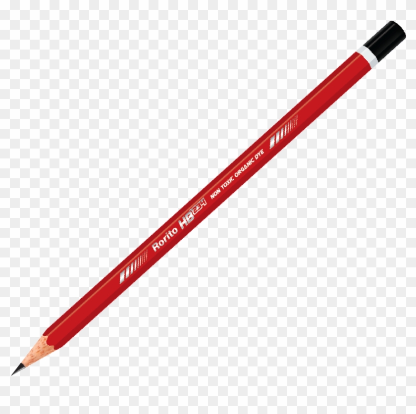 Rorito Hb234 Pencil - Red Line Png File #1171808