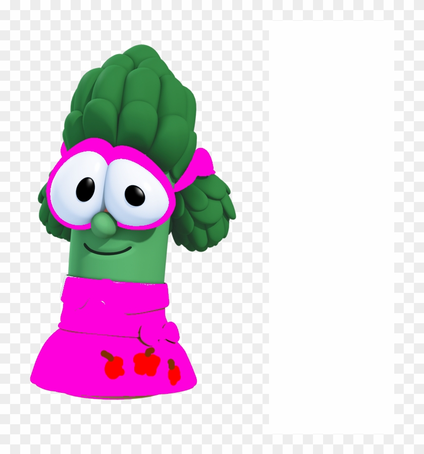 Libby Asparagus As Pinkie Pie 2 - Veggie Tales Asparagus Png - Full ...