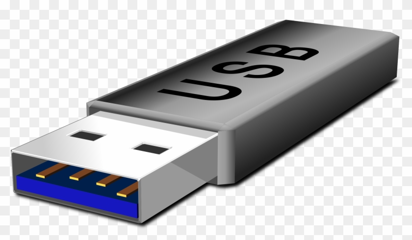 Usb Flash - Clip Art #1177076