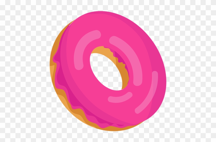 Strawberry Doughnut Illustration Transparent Png - Rosquinha Cinza Png #1177110