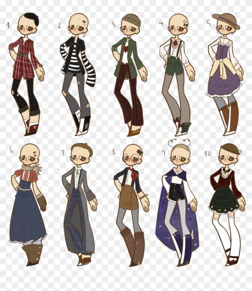Fall Outfit Adopts - Nuggiez - Free Transparent PNG Clipart Images Download
