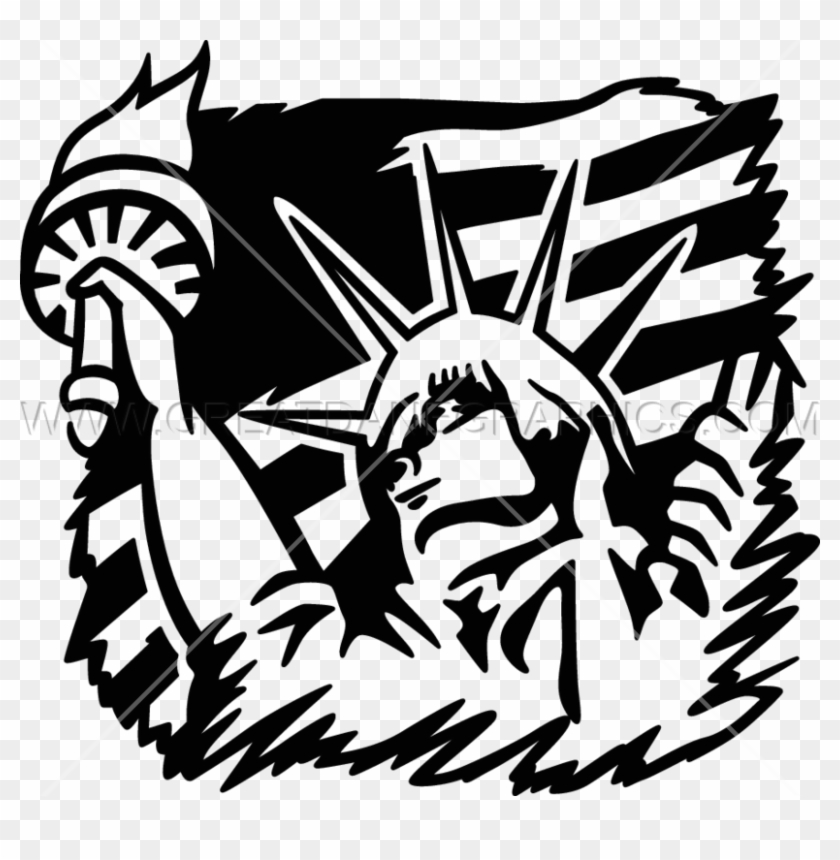 Statue Of Liberty Clipart Simplified - Statue Of Liberty Png #1177624