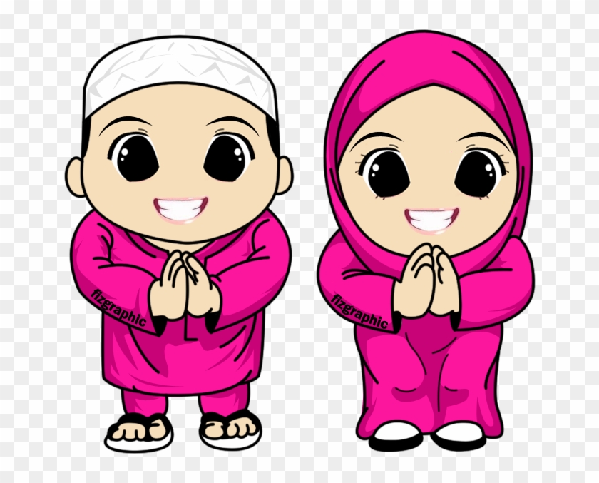 Cartoon Raya 2012 Doodle Pink - Cartoon Raya Png #1178127