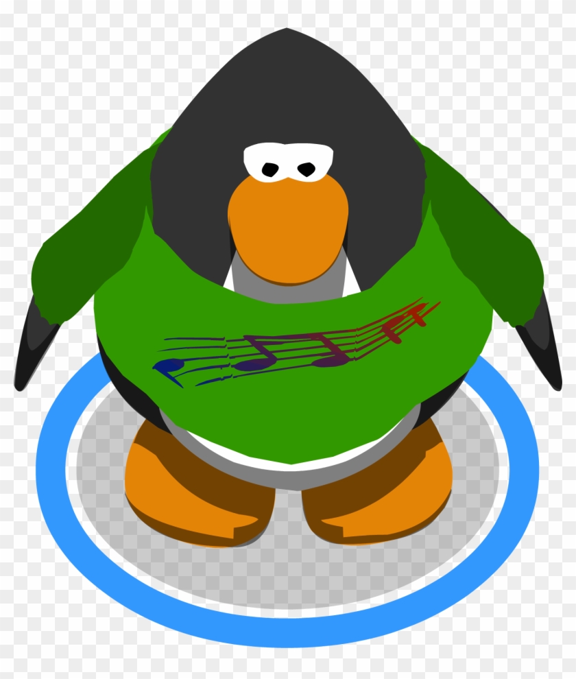 Sound Wave T-shirt Ingame - Club Penguin Ninja #1178268