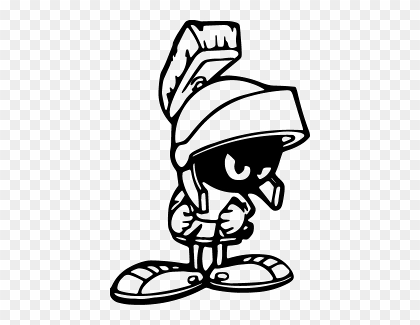 Marvin The Martian Vinyl Car Truck Decal Decals Sticker - Marvin The ...
