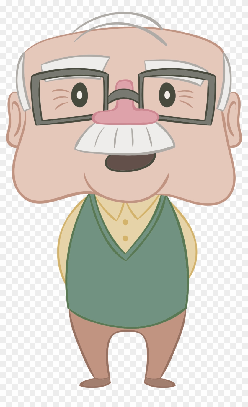 old man cartoon characters