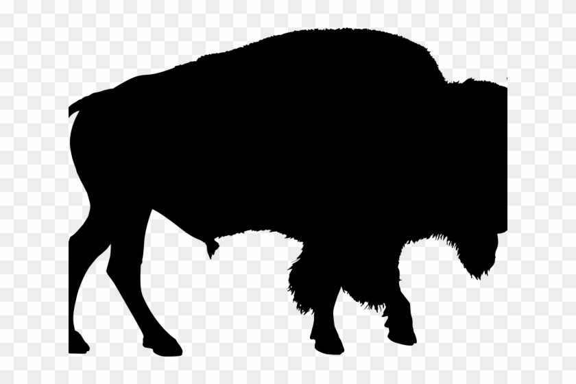 Buffalo Bill Clipart Silhouette - Buffalo Silhouette #1180092