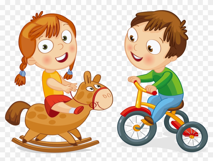 Tricycle Clipart Toddler Bike - Tricycle Clip Art Free - Full Size PNG