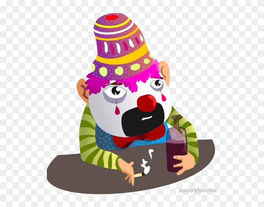 Payaso Triste Clown 555px - Payaso Triste Png #1180936