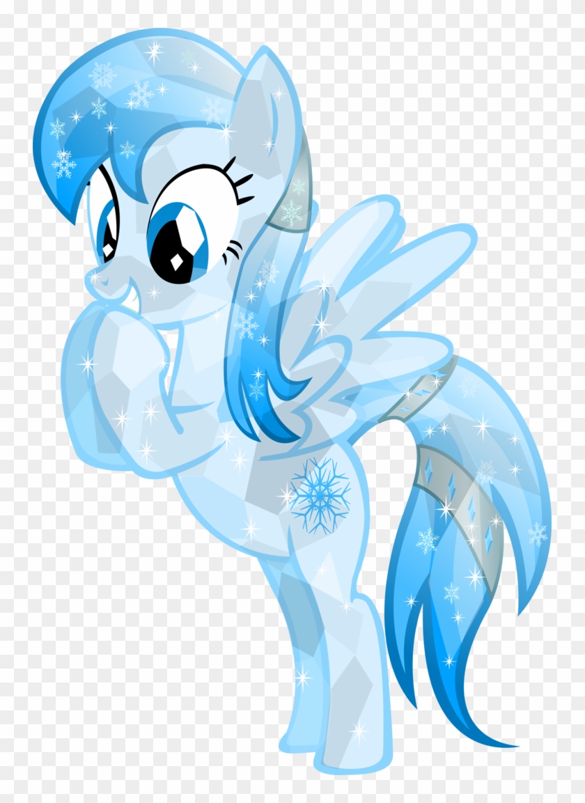 Crystal Frozen Snowflake By Vector-brony - My Little Pony Crystal Ponys #1182176