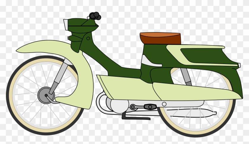 More From My Site - Clipart Moped #1182331