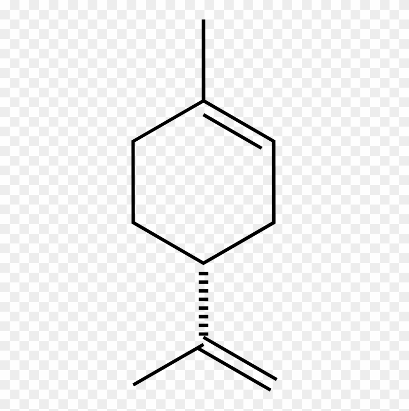 Limonene 2d Skeletal - Orange Peel Chemical Structure - Full Size PNG ...