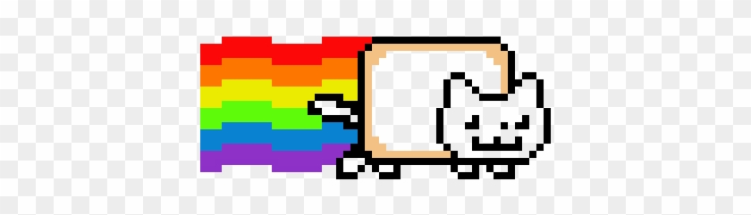 Minecraft Pixel Art Template Nyan Cat Pixel Art You Black And White Pixel Free Transparent Png Clipart Images Download