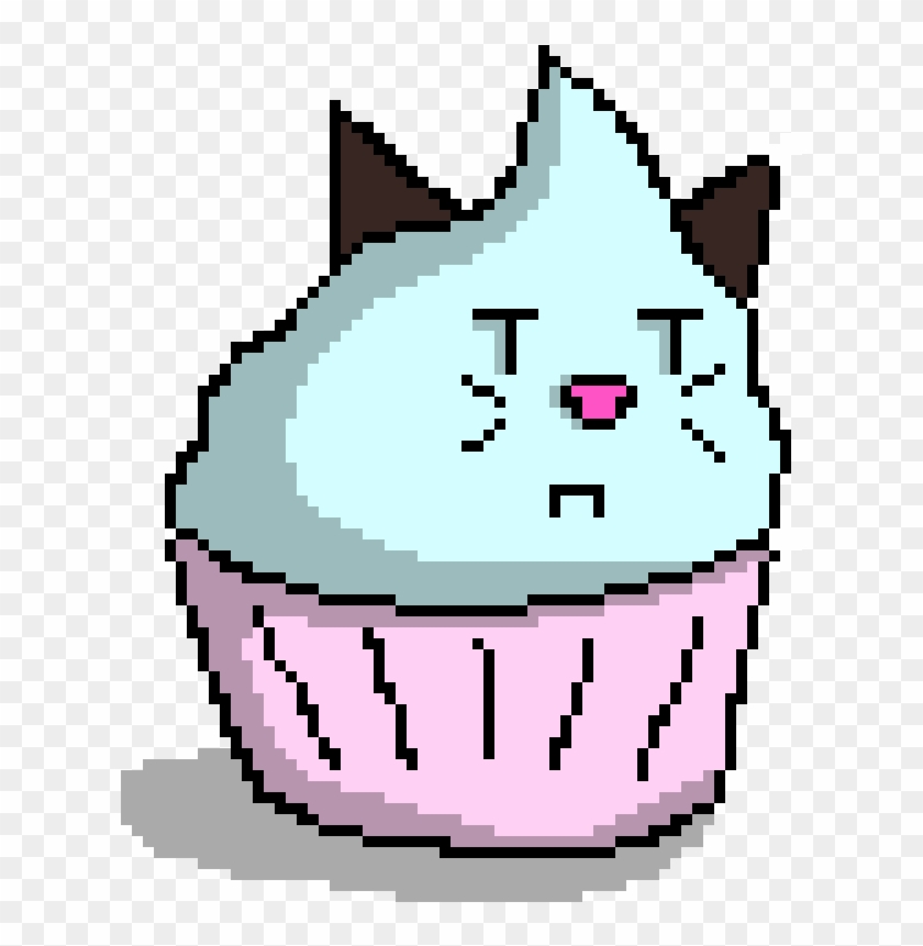 Natsuki's Cupcake - Pixel Art #1183048