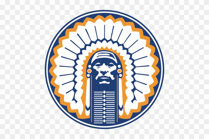 Chief Illiniwek Wood Sign - Native American Sports Logos - Free ...