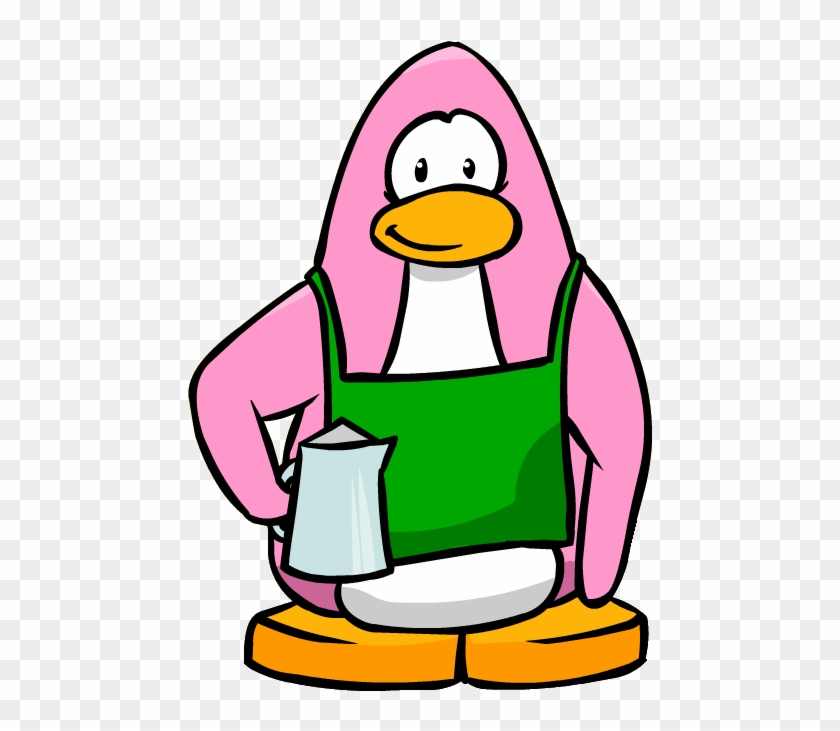June 2006 Coffee Apron Penguin Style - Club Penguin Coffee Apron - Free  Transparent PNG Clipart Images Download