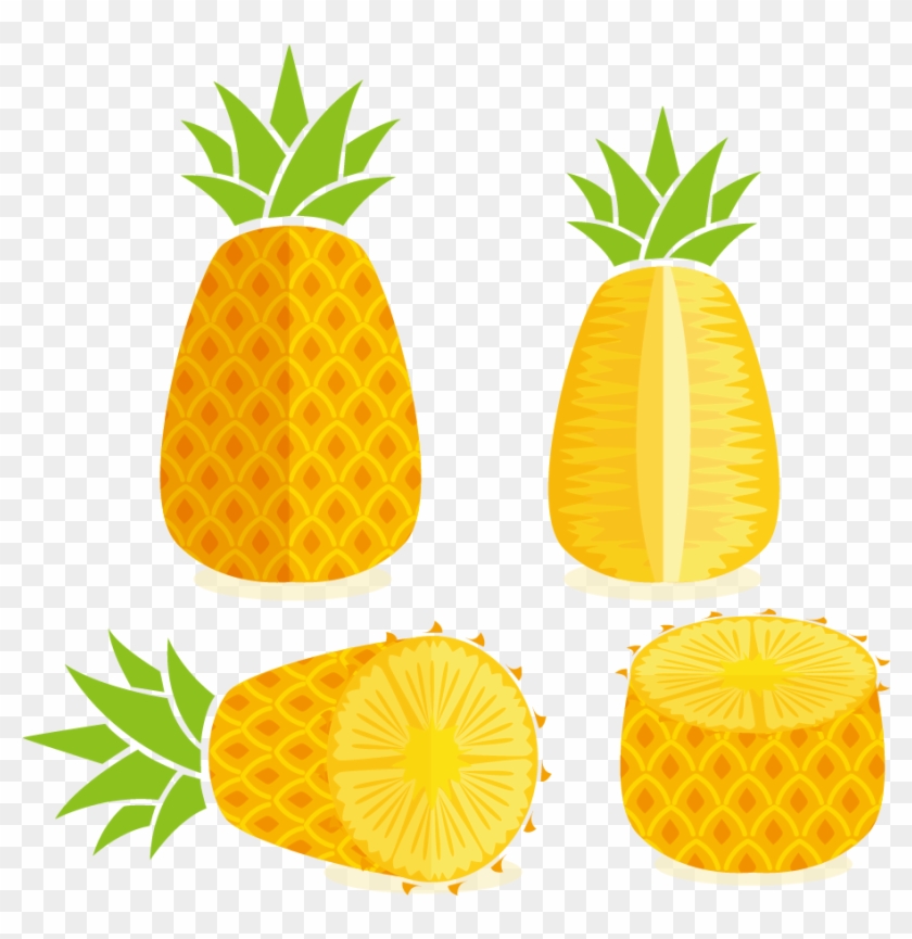 Pineapple Juice Tropical Fruit Clip Art - Pineapple Juice Tropical Fruit Clip Art #195364