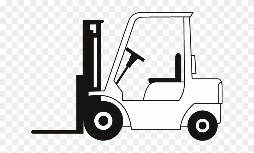 Free Forklift Cartoon Clipart