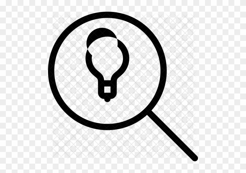 Search Idea Icon - Search Idea Icon - Free Transparent PNG Clipart ...