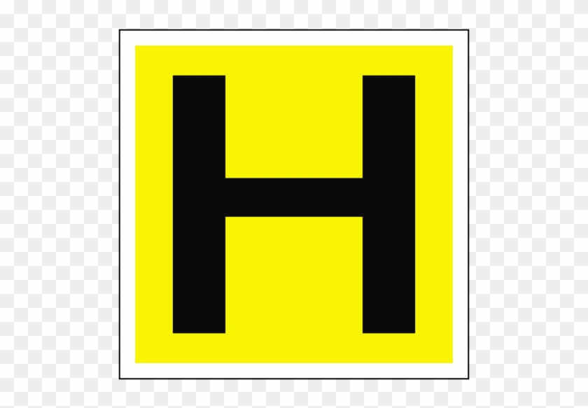 Hydrant H Location Safety Sign - Sign #1186486