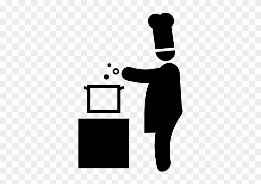 Chef Cooking Free Icon - Chef Cooking Icon #1186845